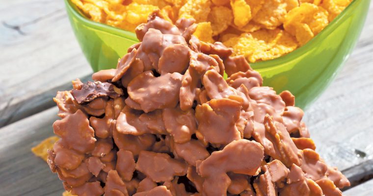 Bombons de flocos de milho