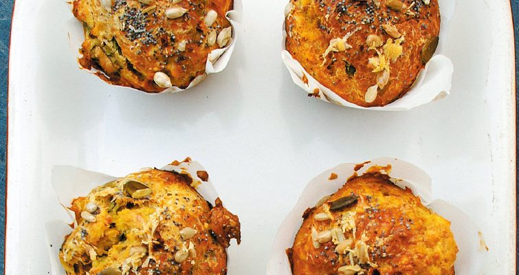 Muffins de batata-doce