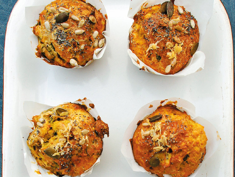Muffins de batata-doce