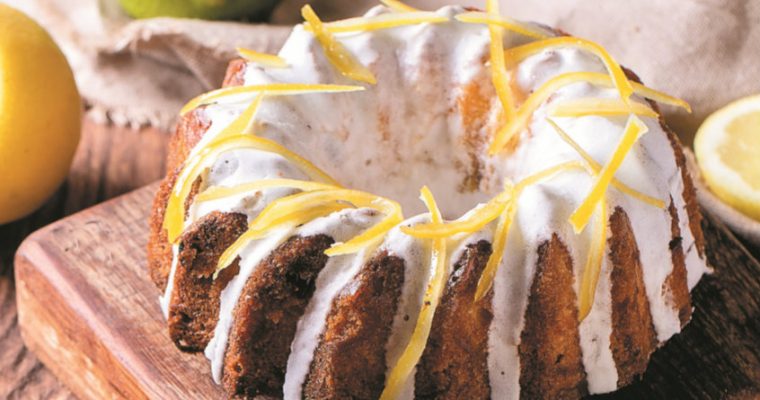 Receita de bolo de limão