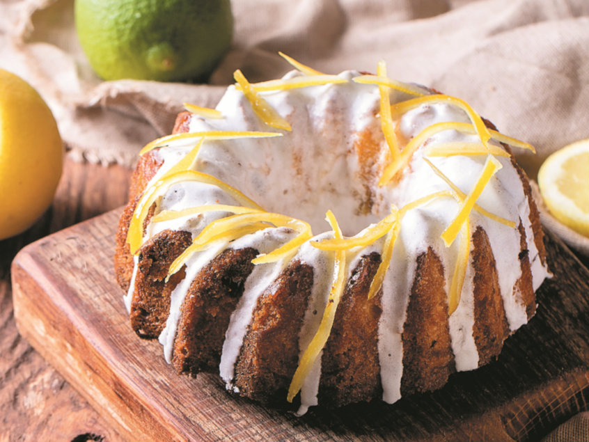Receita de bolo de limão