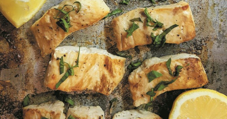 Lombinhos de pescada com limão