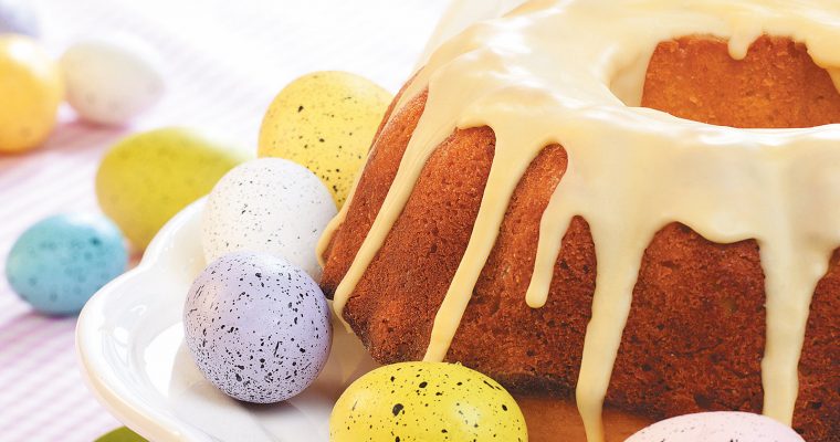 Bolo de iogurte e limão