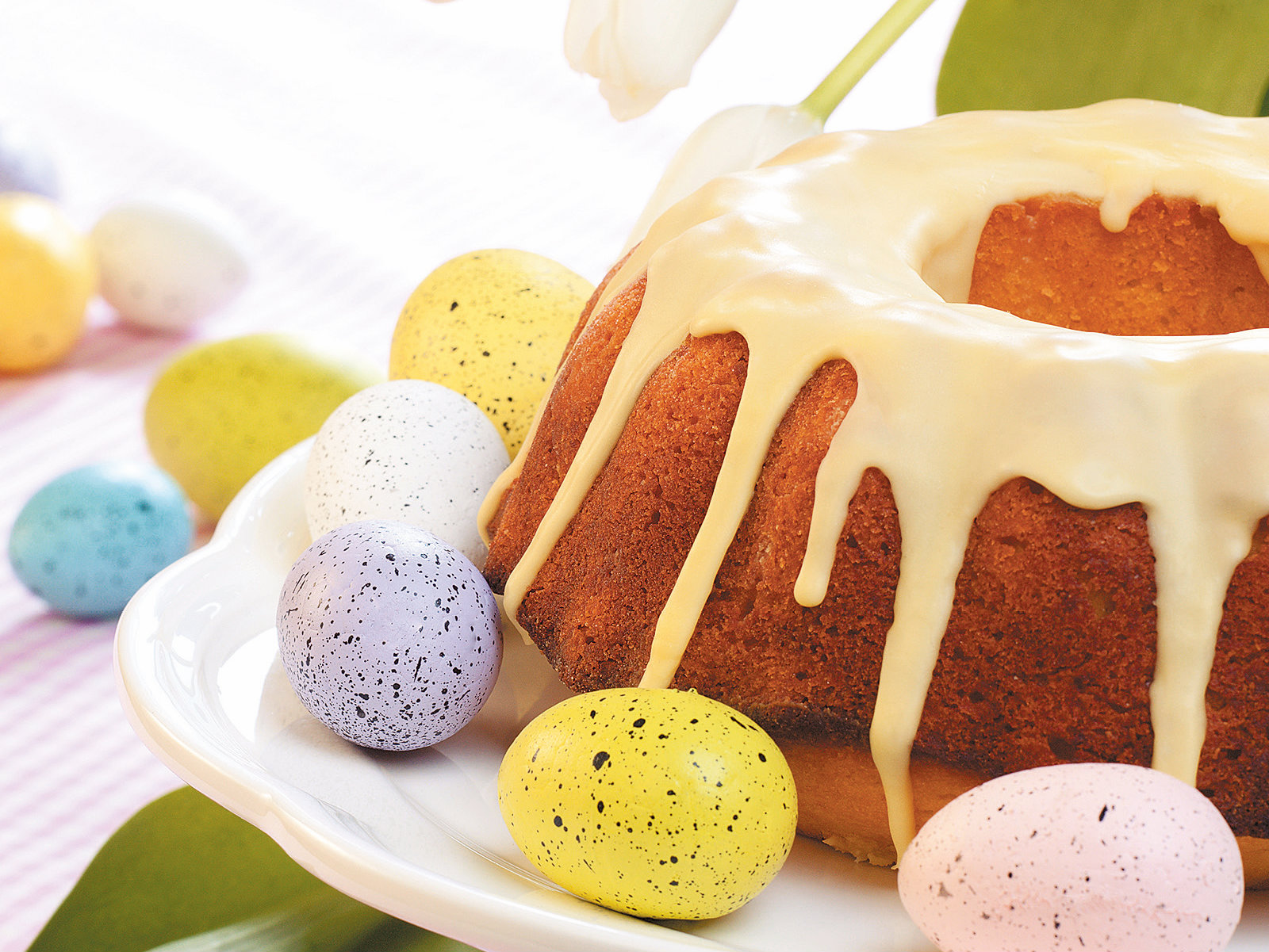 Bolo de iogurte e limão