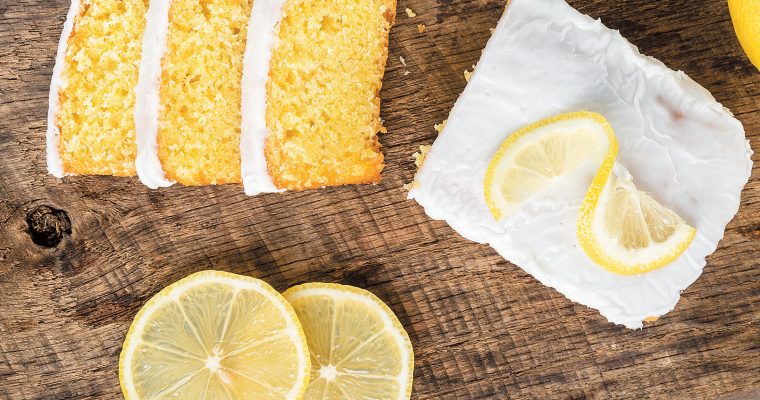 Pound cake de limão