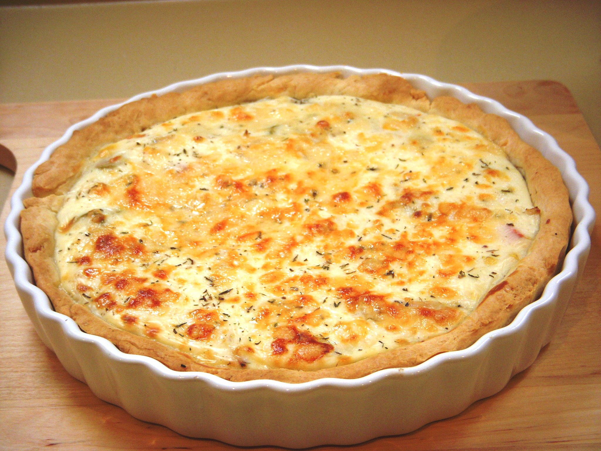 Quiche de ricota