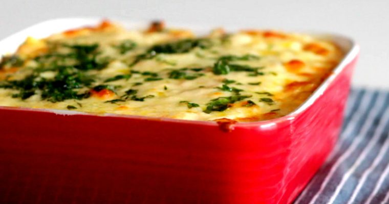 Arroz de forno com presunto