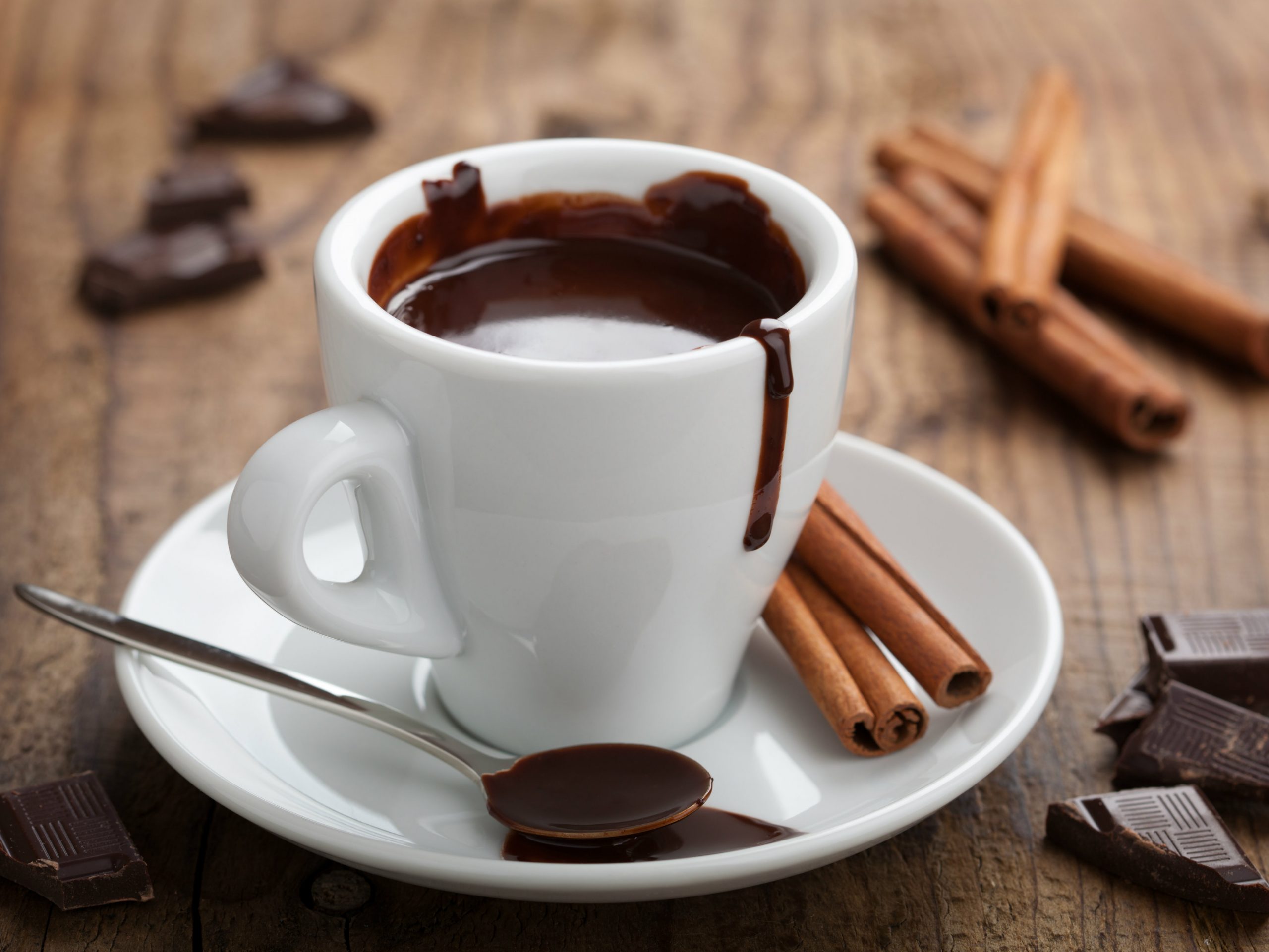 Chocolate quente light