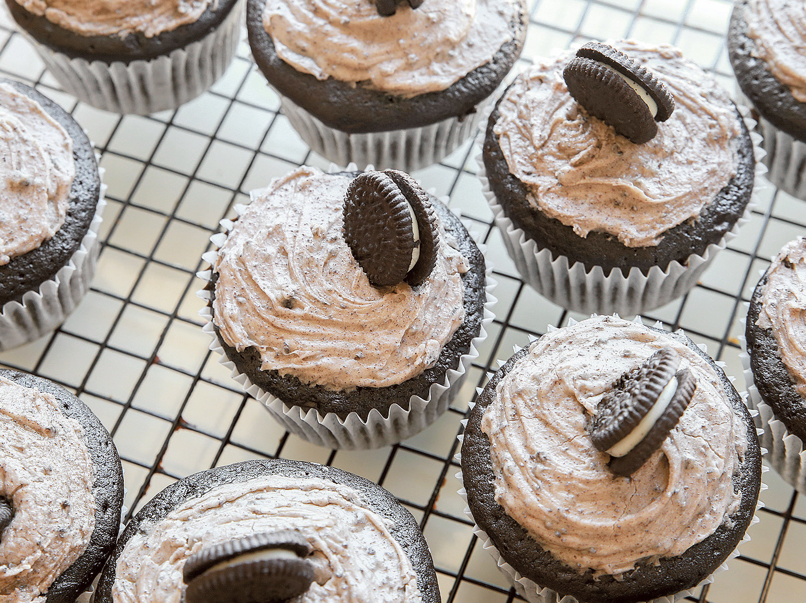 Cupcakes de Oreo