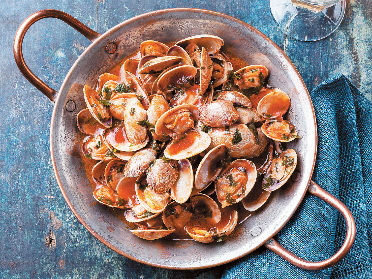 Receita de amêijoas à minha moda