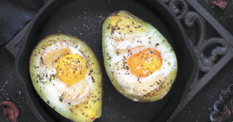 Receita de abacate recheado