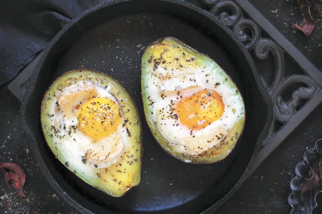 Receita de abacate recheado