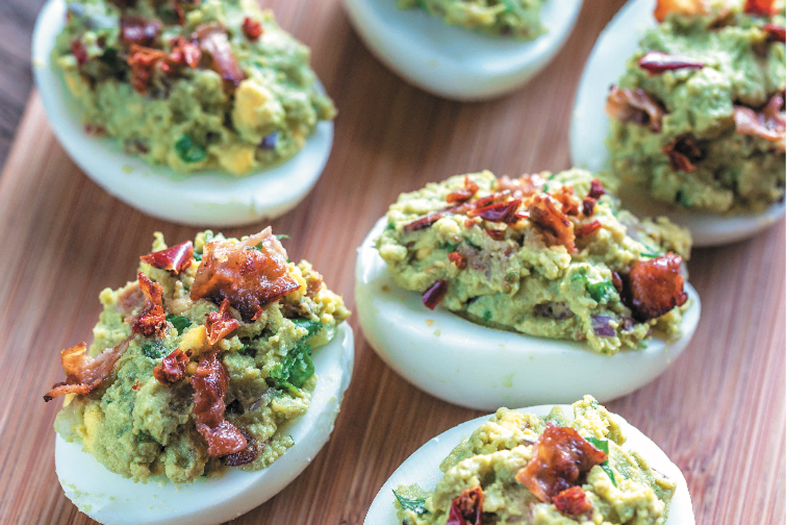 Receita de Ovos Guacamole