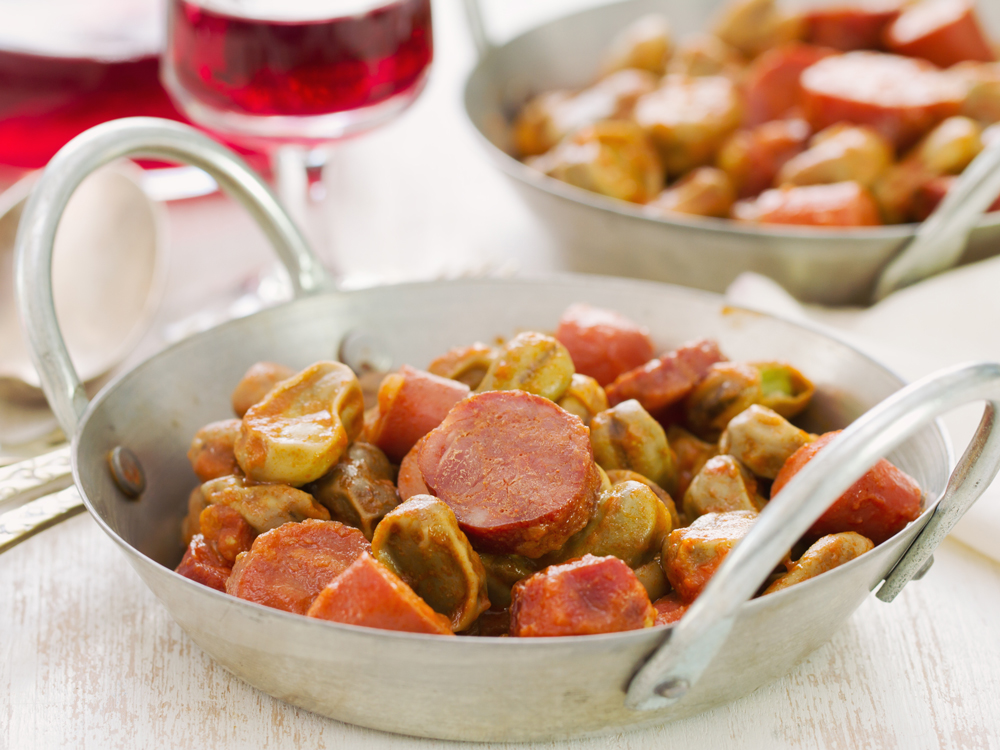 Receita de favas guisadas