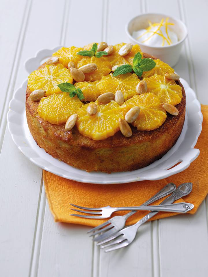 Receita de bolo de quinoa e laranja