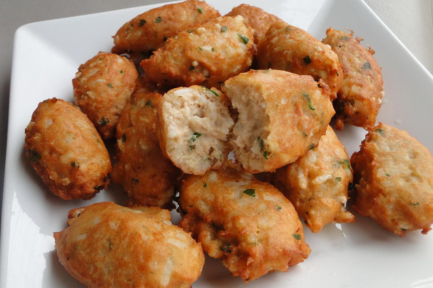 Receita de bolinhas de atum