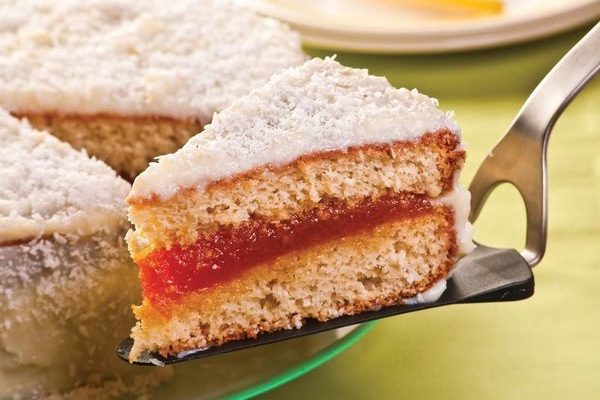 Bolo recheado com abóbora