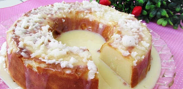 Bolo de leite condensado