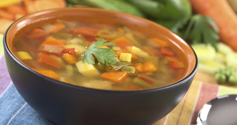 Sabia que comer sopa emagrece?