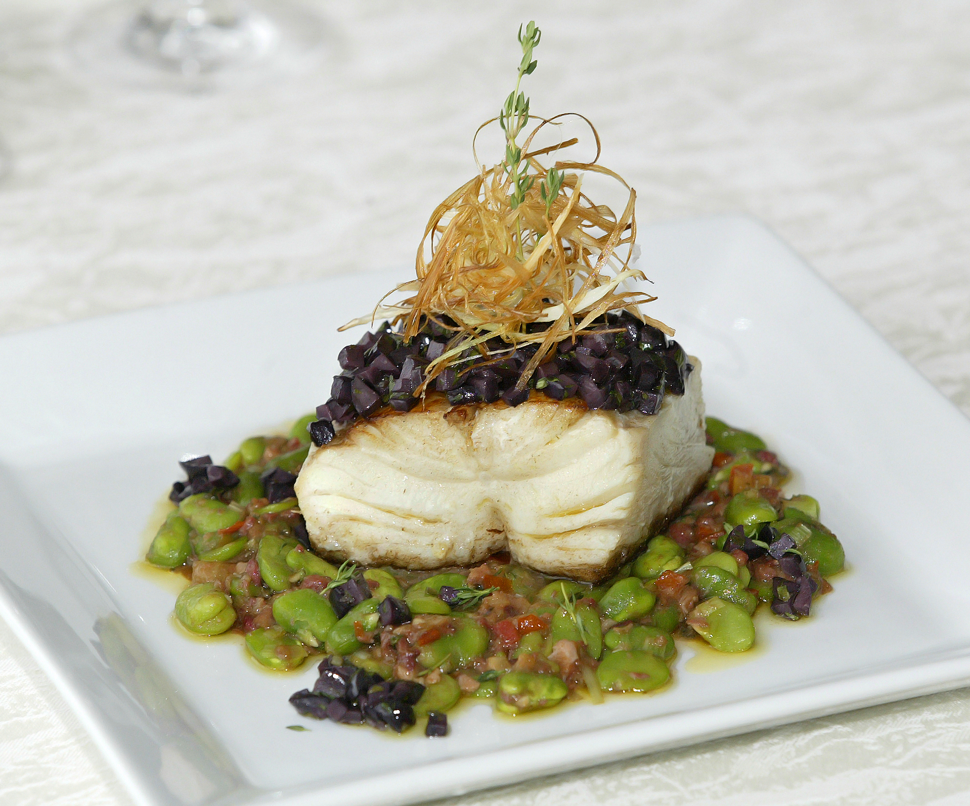 Receita de bacalhau com favas