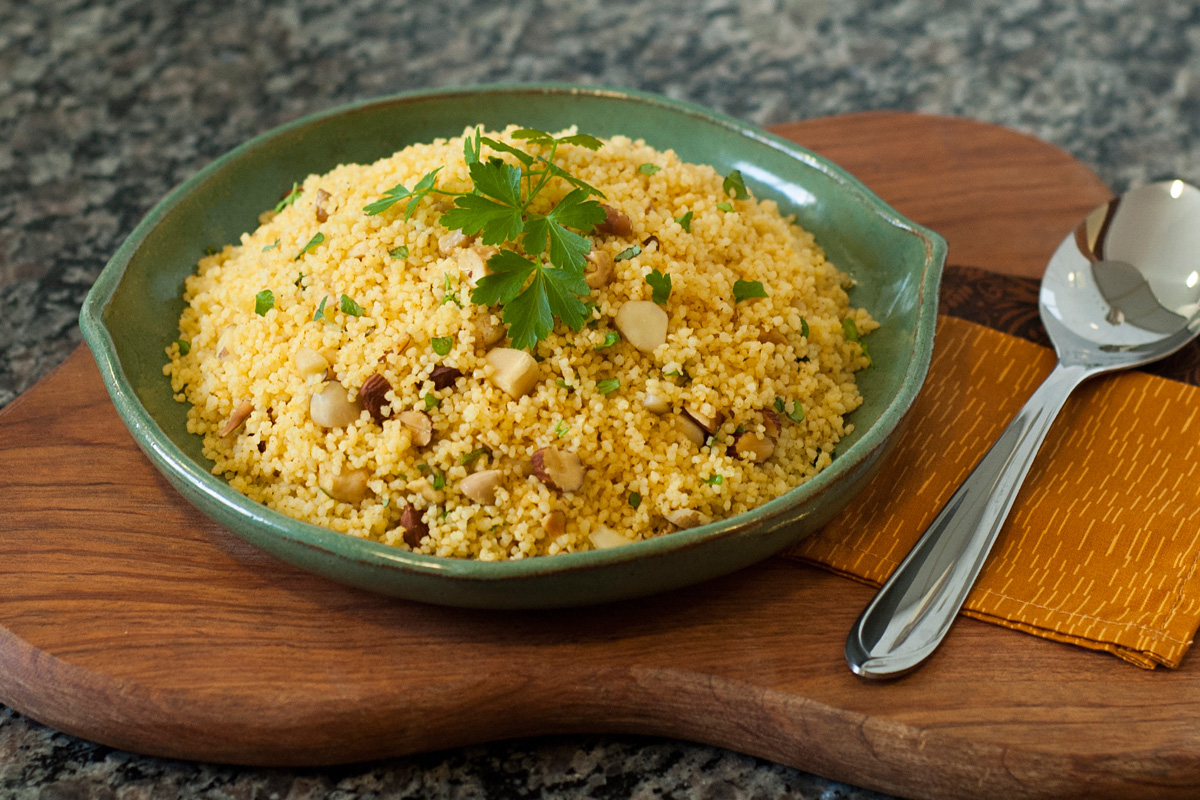 Receita de cuscuz marroquino