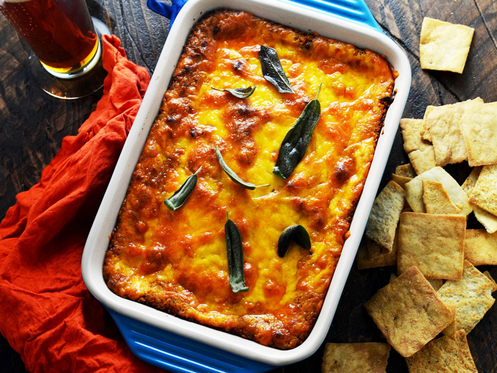 Receita de abóbora assada no forno com queijo