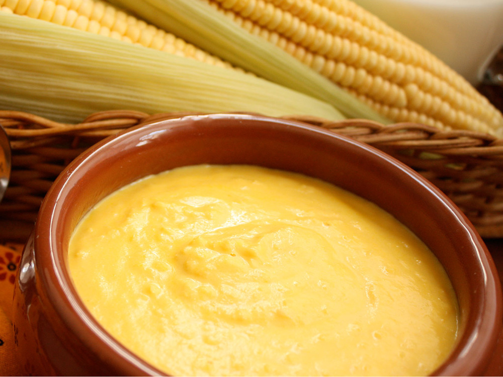 Receita de polenta cremosa