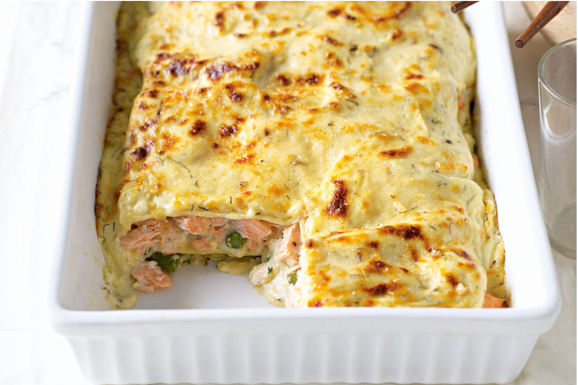 Lasanha de salmão e espinafres: a receita perfeita para o seu jantar