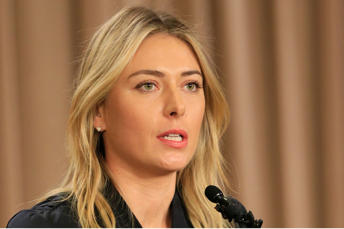 Maria Sharapova está rendida a Portugal.