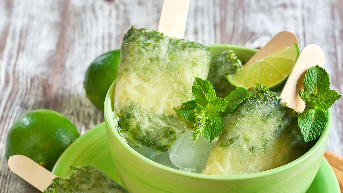 Gelado de mojito: coma, mas com moderação!
