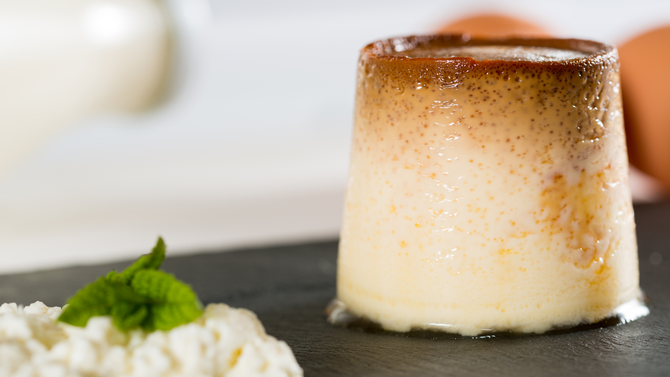 Tem pressa? Faça um pudim flan express