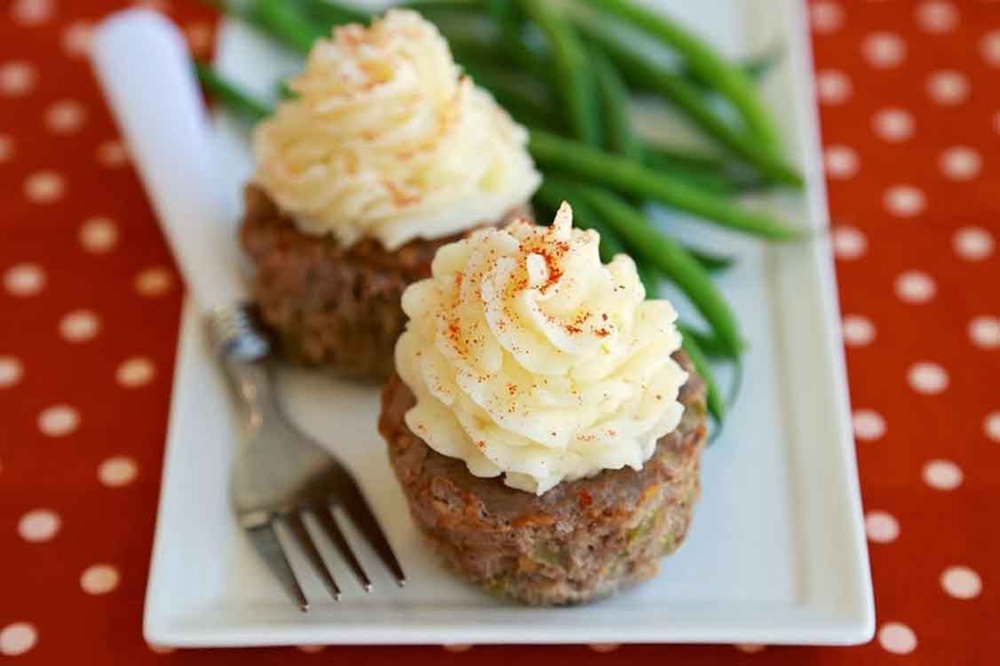 Vai um cupcake de almôndegas?