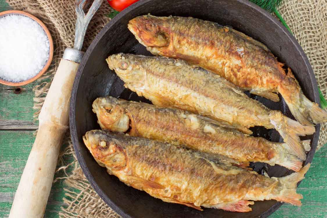 Peixe frito à minha moda