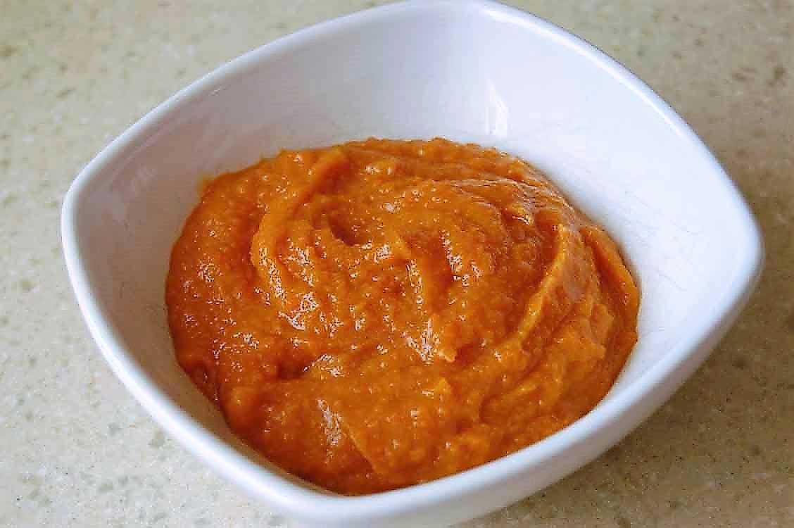 Acompanhe tudo com este molho de cenoura