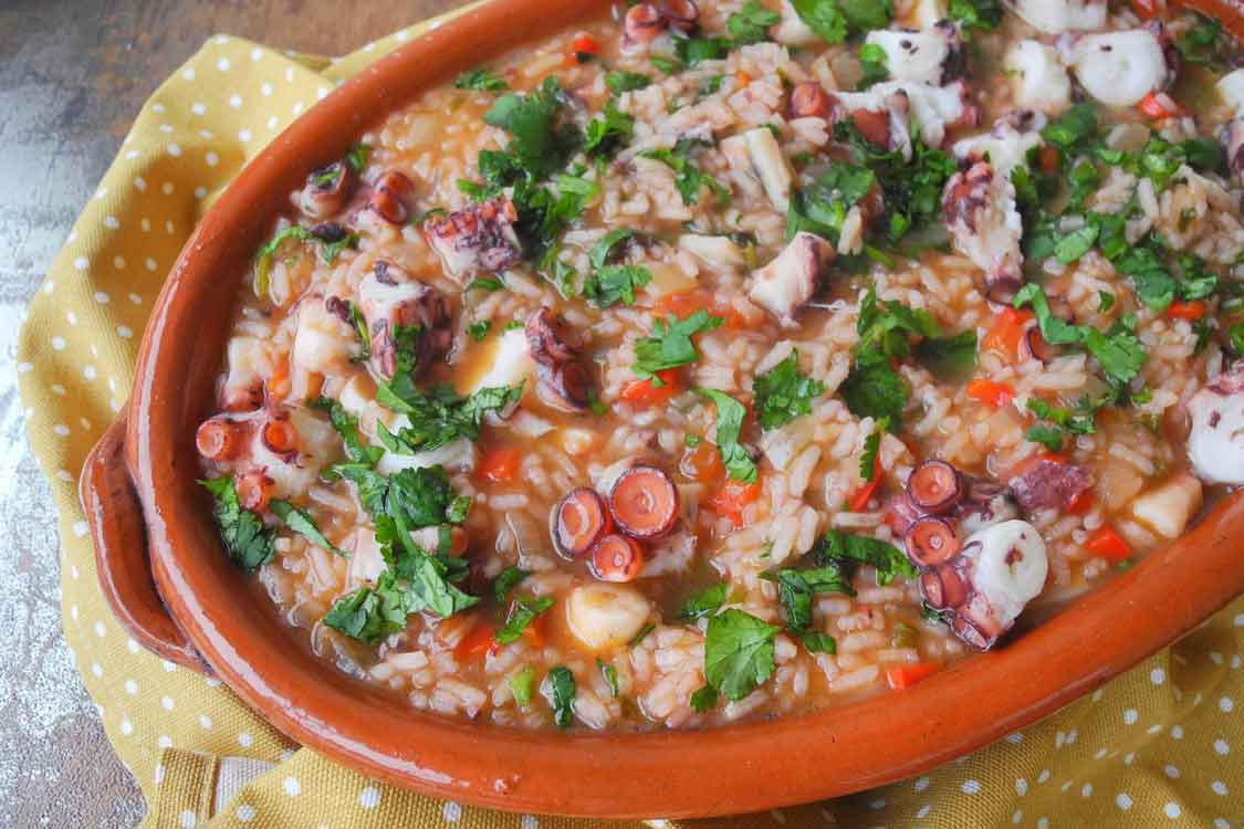 Arroz de polvo: dos pratos mais apreciados