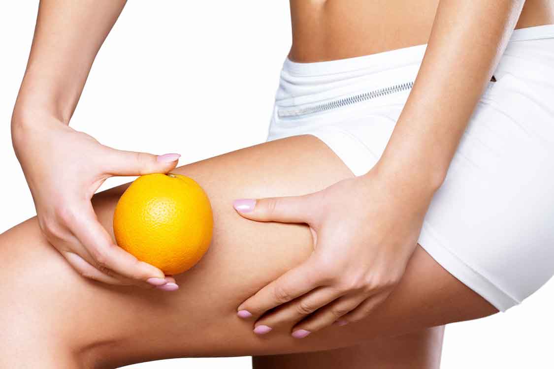 Alimentos contra a casca de laranja