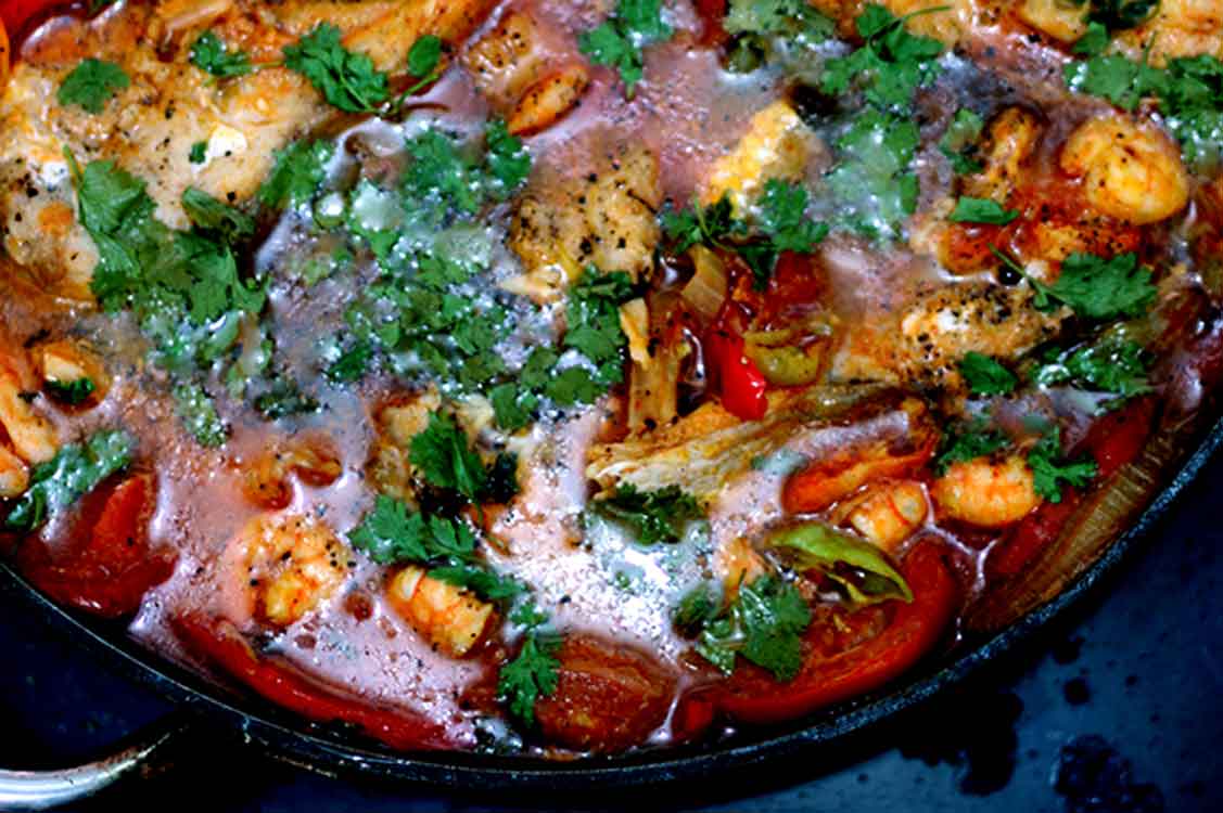 Do Brasil para Portugal: peixada goiana