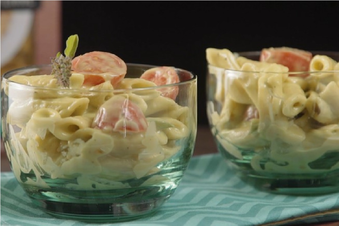 Receita de salada de penne