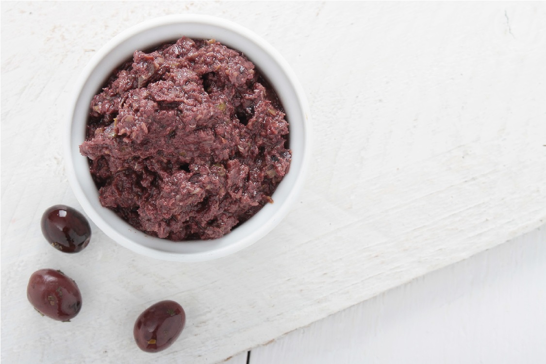 Paté de azeitonas pretas