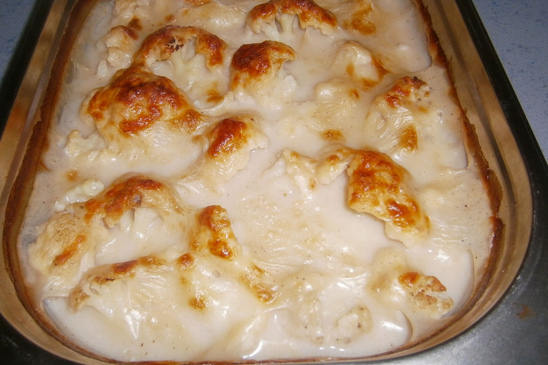 A melhor receita de couve-flor gratinada