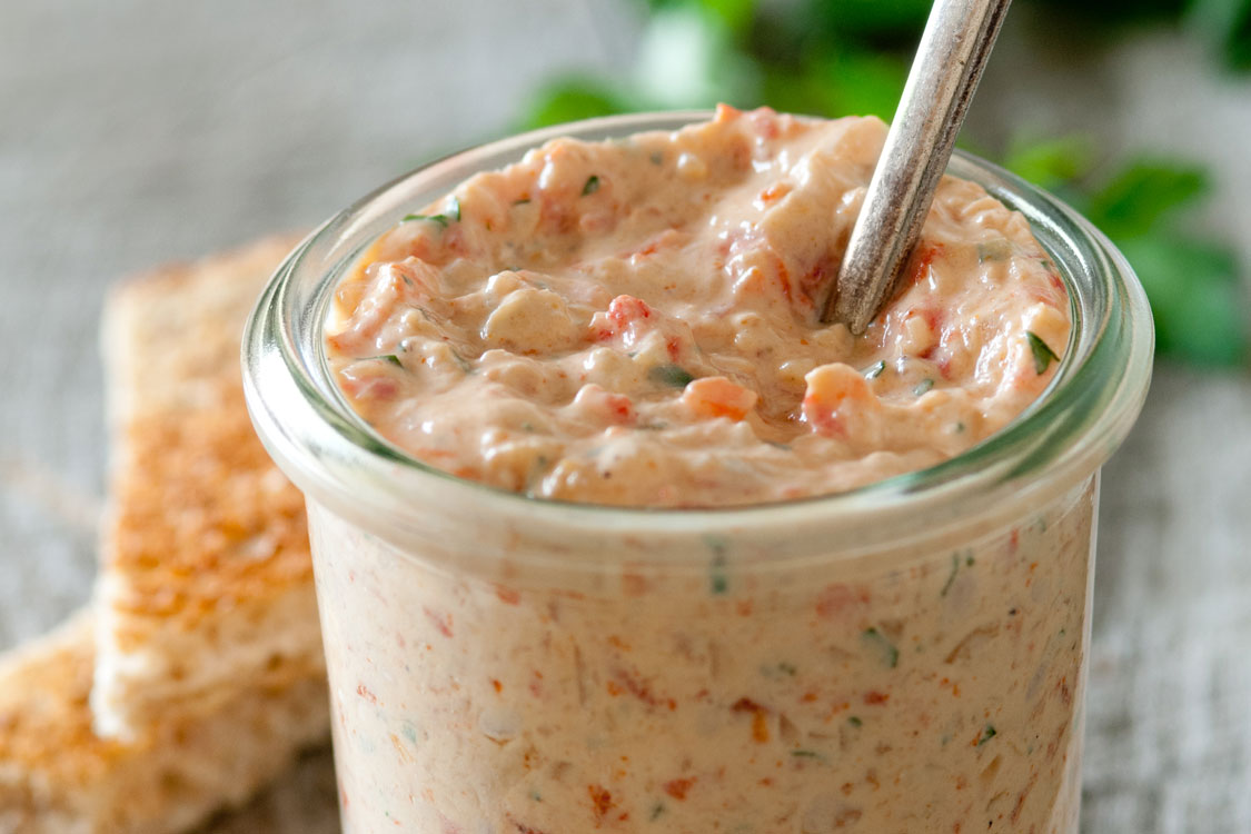 Pasta de pimento vermelho: o antepasto ideal