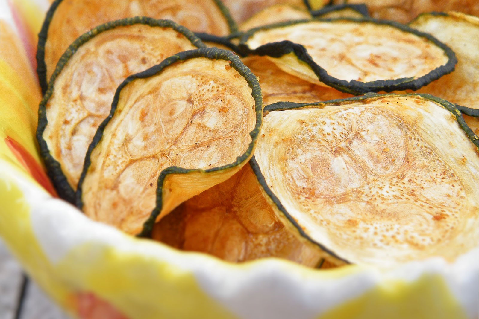 Chips de curgete: para as crianças e não só!