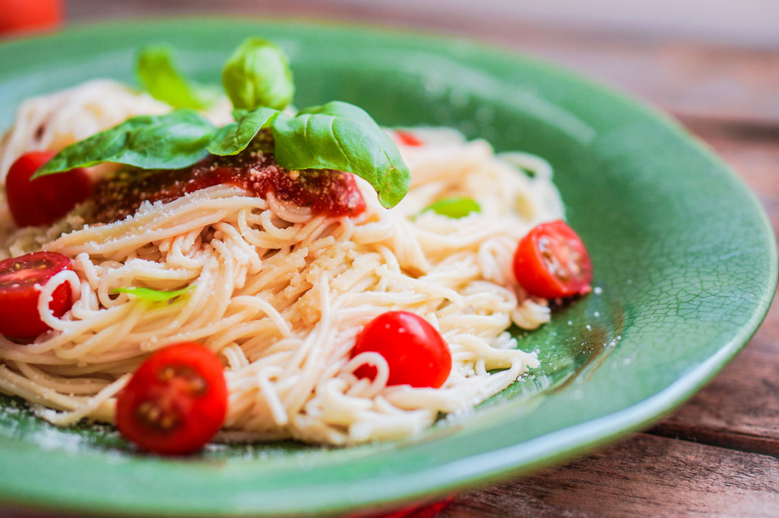 Spaghetti Al Pomodoro No Dia Mundial Das Massas