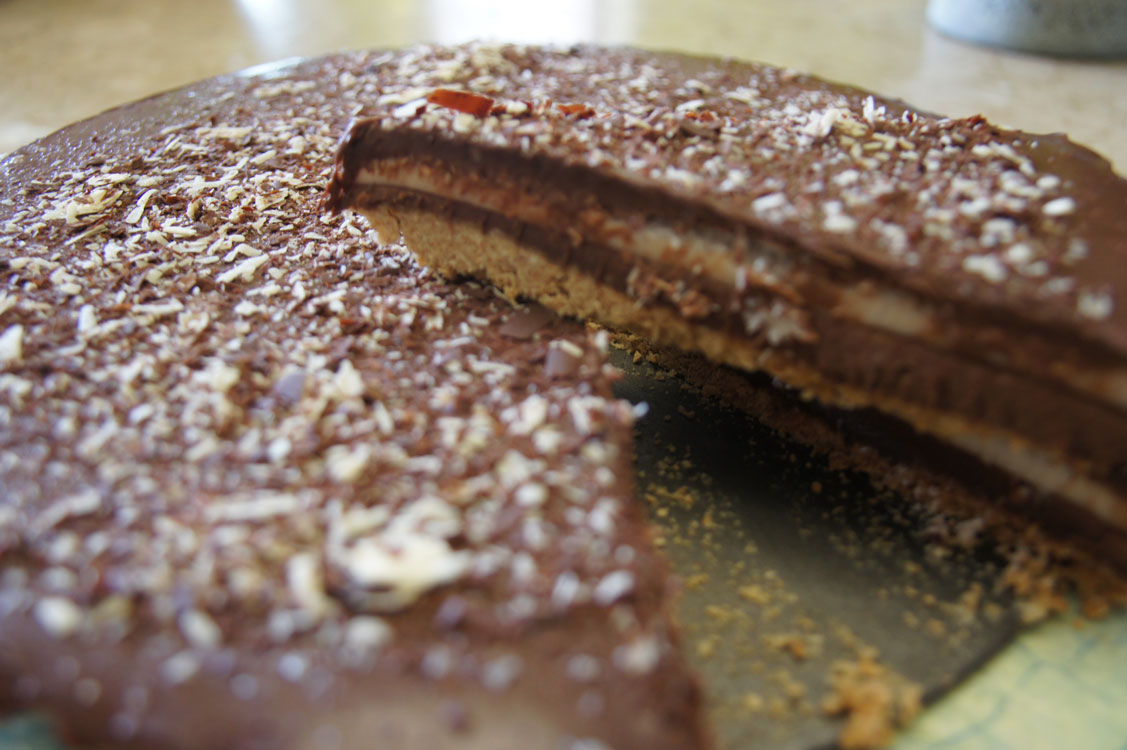 A melhor torta de chocolate que já comi