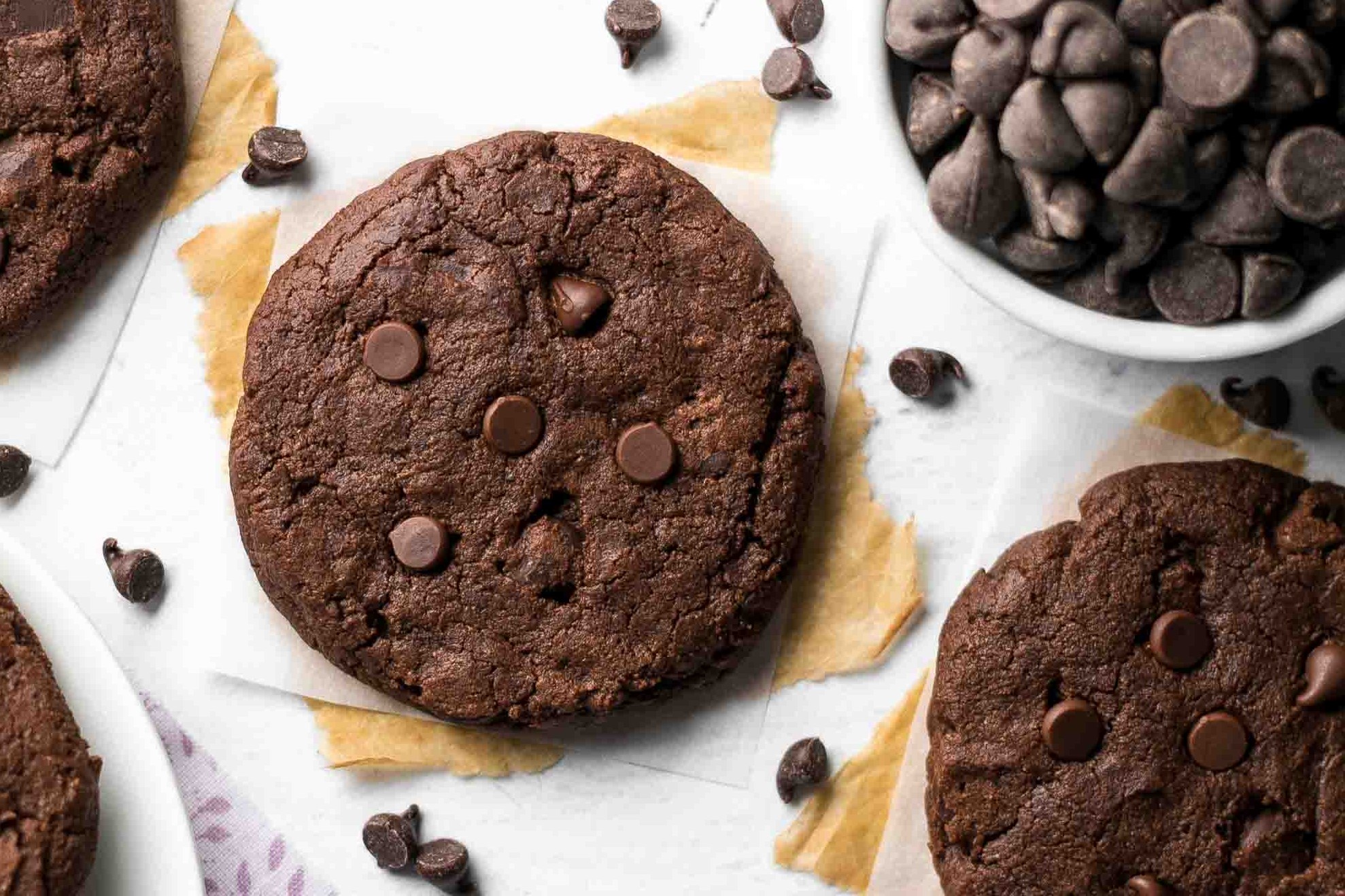 Perdição em forma de bolachas de chocolate com avelã