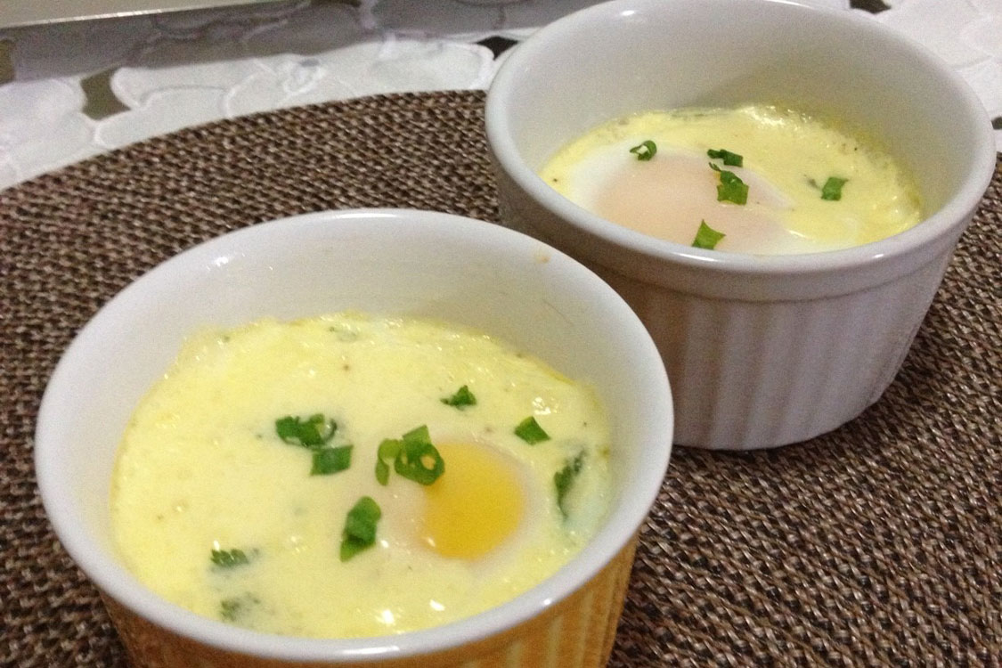 Receita de cocotte de ovo para o brunch