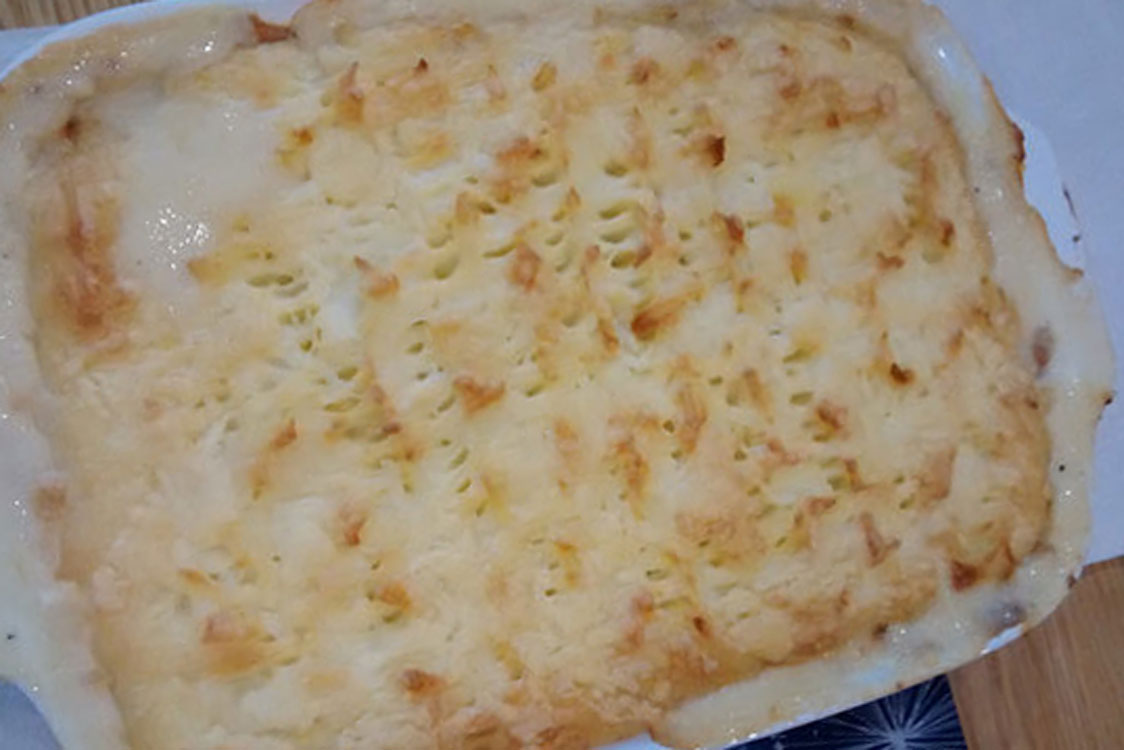 Receita de empadão de peixe