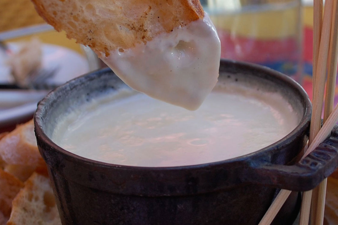 Fondue de brie para surpreender