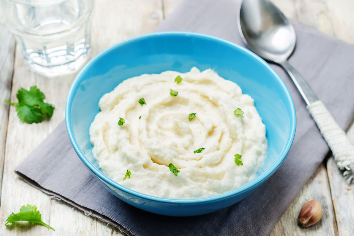 Não quer comer hidratos? Experimente o puré de couve-flor