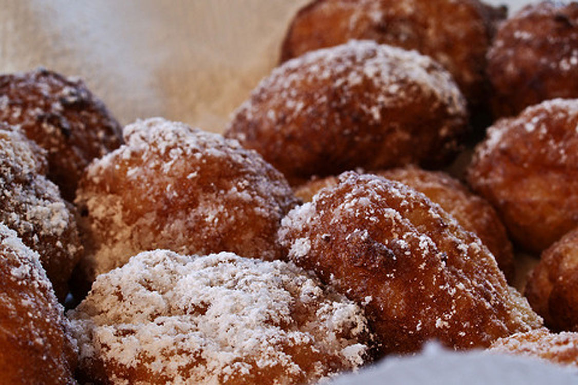 Receita de bolinhas de arroz frito